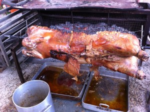 Pig This almost inspired me to return to vegetarianism.