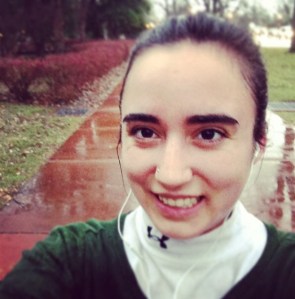 After a run in the rain last year