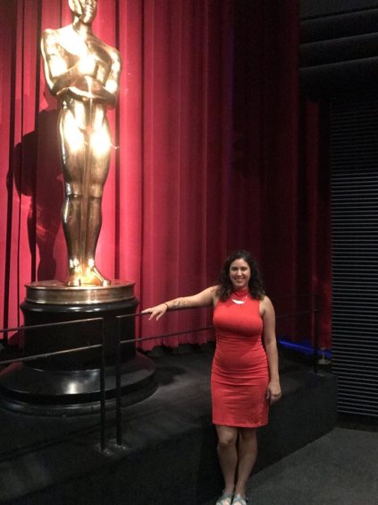 Elena at Good Fortune premiere